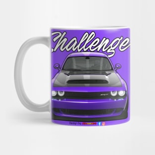 Challenger SRT Puple by pjesusart Mug